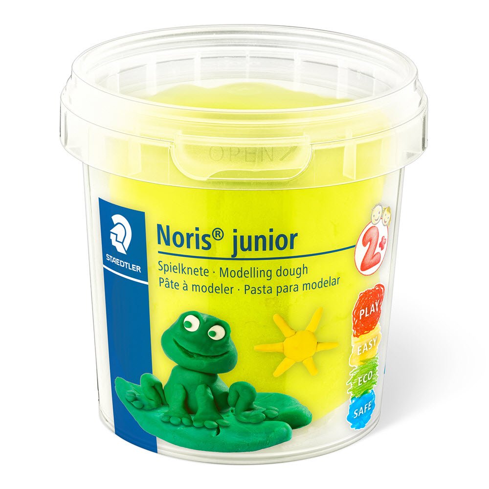 Modellervoks Noris junior Neon 4 ass farver.  