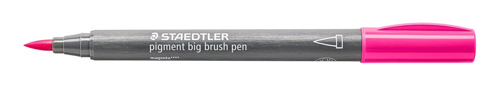 Staedtler Brush Pen Jumbo Pigment 20 Magenta 