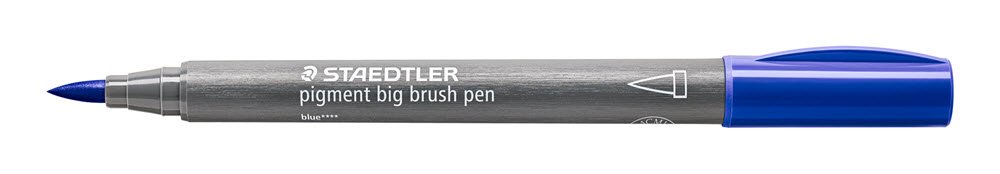 Staedtler Brush Pen Jumbo Pigment 3 Bl�