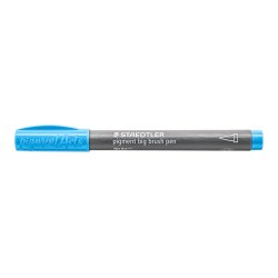 Staedtler Brush Pen Jumbo Pigment 30 Lys Bl�