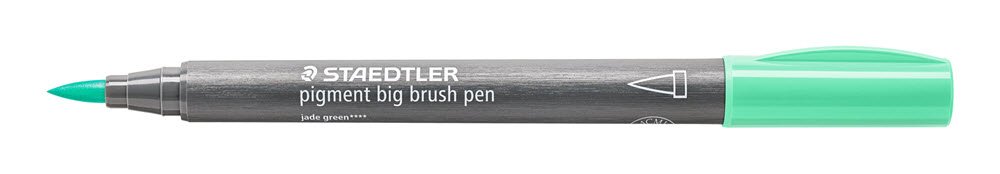 Staedtler Brush Pen Jumbo Pigment 506 Jade Gr�n