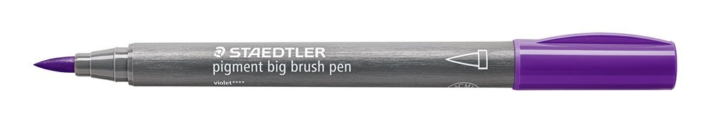 Staedtler Brush Pen Jumbo Pigment 6 Violet