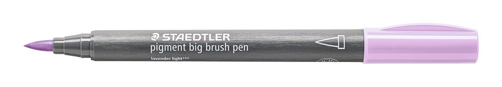 Staedtler Brush Pen Jumbo Pigment 620 Lys Lavendel