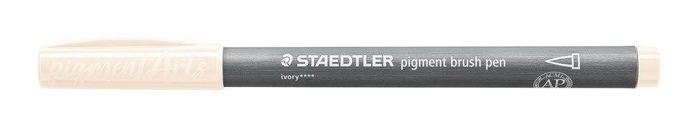Staedtler Brush Pen Pigment 107 Elfenben