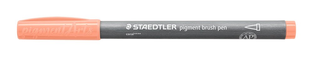 Staedtler Brush Pen Pigment 420 Koral