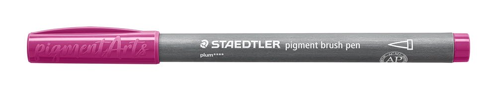 Staedtler Brush Pen Pigment 68 Blomme Lilla