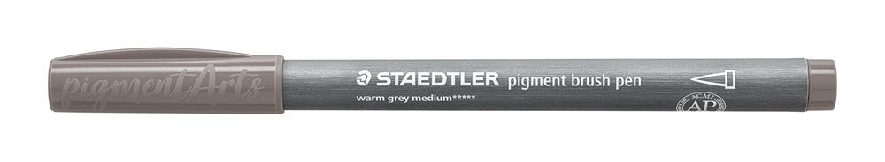 Staedtler Brush Pen Pigment 84 Varm Gr�