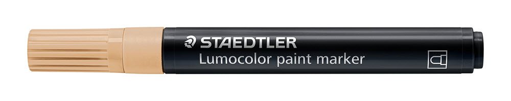 Staedtler Marker Lumocolor Paintmarker Beige
