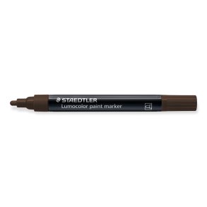 Staedtler Marker Lumocolor Paintmarker M�rk Brun