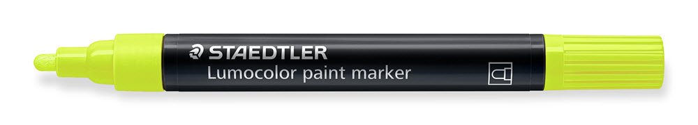 Staedtler Marker Lumocolor Paintmarker Neon Gul