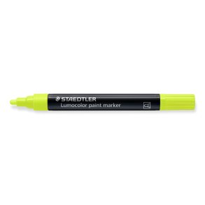 Staedtler Marker Lumocolor Paintmarker Neon Gul