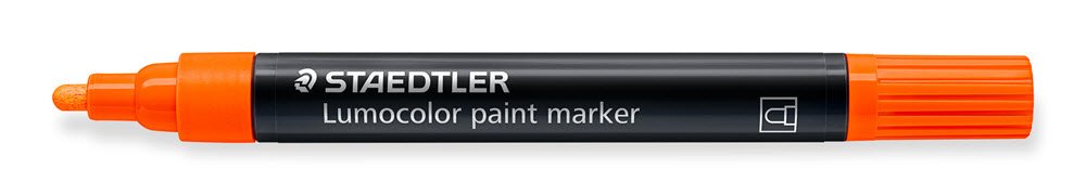 Staedtler Marker Lumocolor Paintmarker Neon Orange