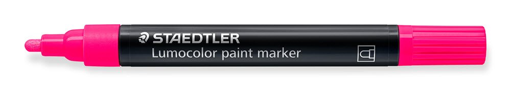 Staedtler Marker Lumocolor Paintmarker Neon Pink