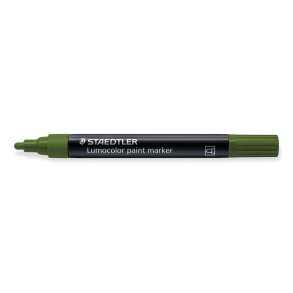 Staedtler Marker Lumocolor Paintmarker Oliven Gr�n
