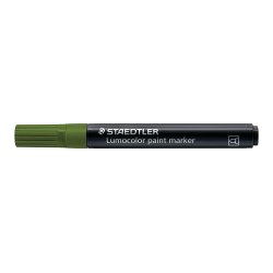 Staedtler Marker Lumocolor Paintmarker Oliven Gr�n