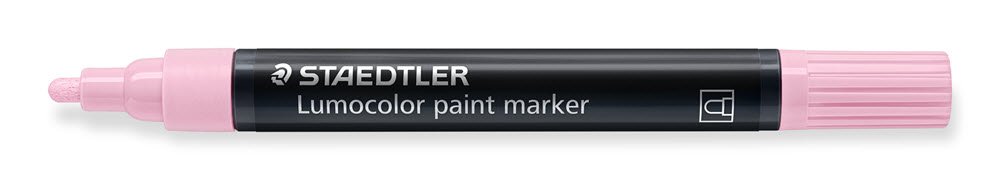 Staedtler Marker Lumocolor Paintmarker Pastel Rosa
