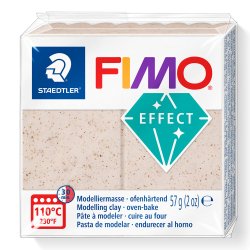 Fimo Effect 57g Botanik Brun m. Hyben