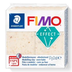 Fimo Effect 57g Botanik Gul m. solsikkeblomster