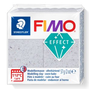 Fimo Effect 57g Botanik Lilla m. Moskus blomst