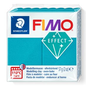 FIMO effect 8010-36 Metallic Turkis
