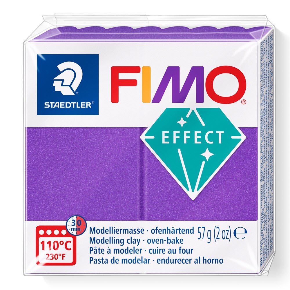FIMO effect 8010-61 Metallic Lilla