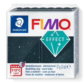 FIMO effect 8010-903 Sort Granit