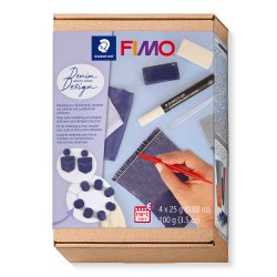 Fimo Smykke st Denim how to create Design