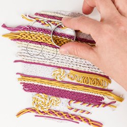 Fimo Smykke st Knit &amp; Braid how to create Design