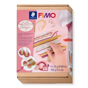 Fimo Smykke st Knit & Braid how to create Design