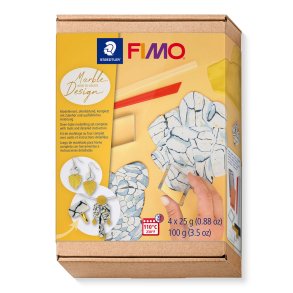 Fimo Smykke st Marble how to create Design