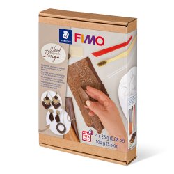 Fimo Smykke st Wood how to create Desing