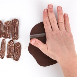 Fimo Smykke st Wood how to create Desing