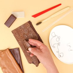 Fimo Smykke st Wood how to create Desing