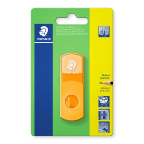 Staedtler Blyantspidser m. viskelder Neon Orange