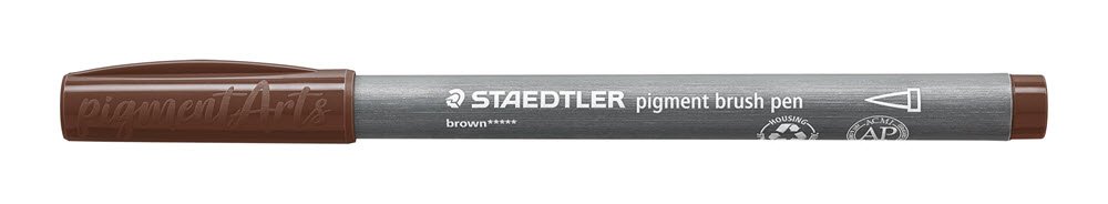 Staedtler Brush Pen Pigment Brun