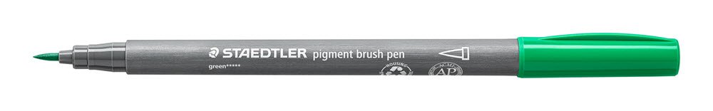 Staedtler Brush Pen Pigment Grn