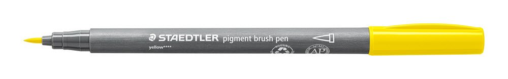 Staedtler Brush Pen Pigment Gul