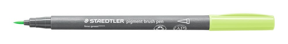 Staedtler Brush Pen Pigment Lime Grn