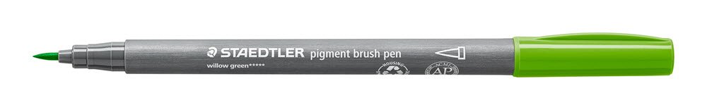 Staedtler Brush Pen Pigment Lv Grn