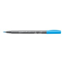 Staedtler Brush Pen Pigment Lys Blå