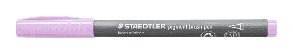 Staedtler Brush Pen Pigment Lys Lavendel