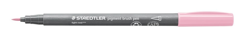 Staedtler Brush Pen Pigment Lys Rose