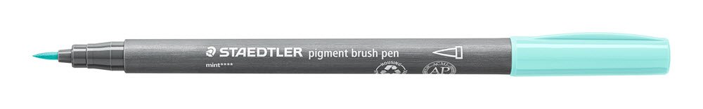 Staedtler Brush Pen Pigment Mint