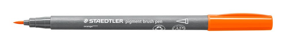 Staedtler Brush Pen Pigment Orange