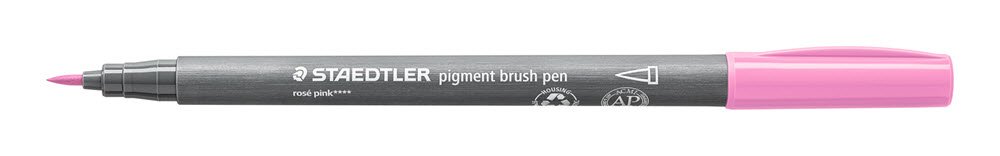 Staedtler Brush Pen Pigment Rose Pink