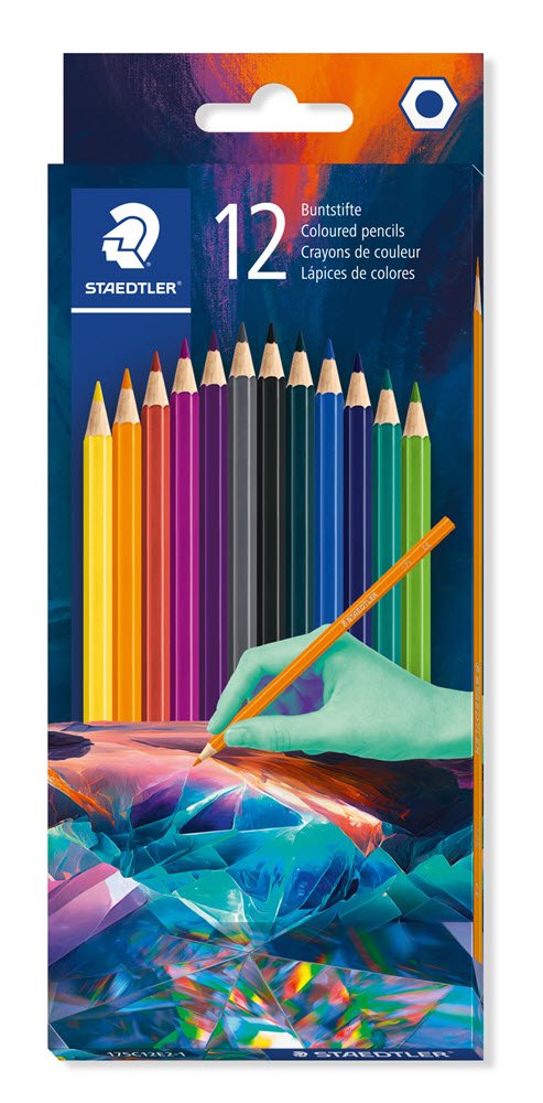 Staedtler farveblyanter multiverse dark 12 stk. 