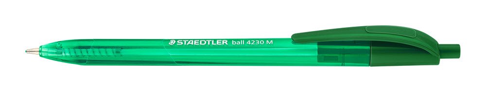 Staedtler kuglepen 4320 M Grn 10 stk.