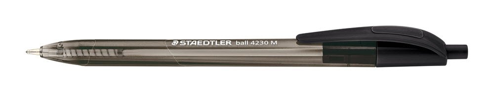 Staedtler kuglepen 4320 M Sort 10 stk.