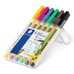 Staedtler Noris Writing Pen 0,6 mm st m. 6 stk.