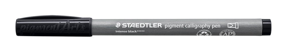 Staedtler pigment pen Calligrafi Sort
